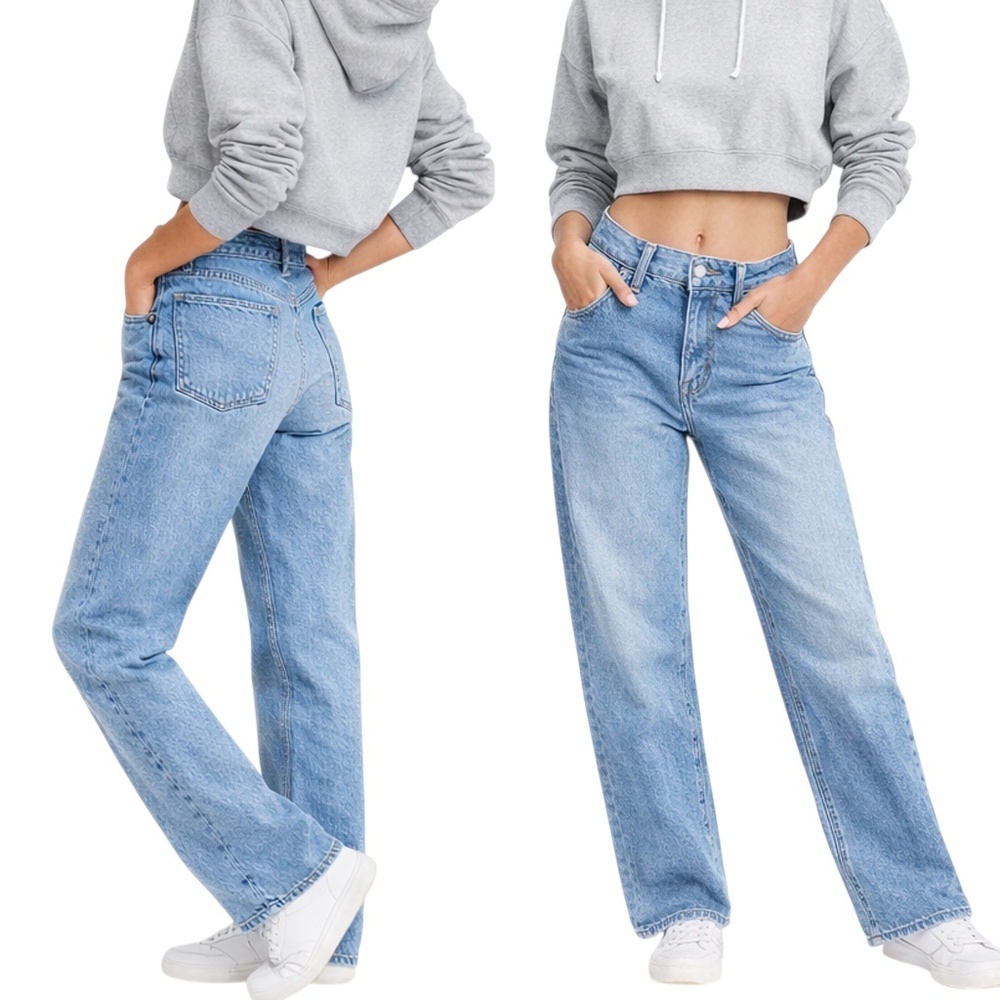 RE/DONE 90s High Rise Loose Jeans Rio Fade Size 26 - Picture 1 of 11